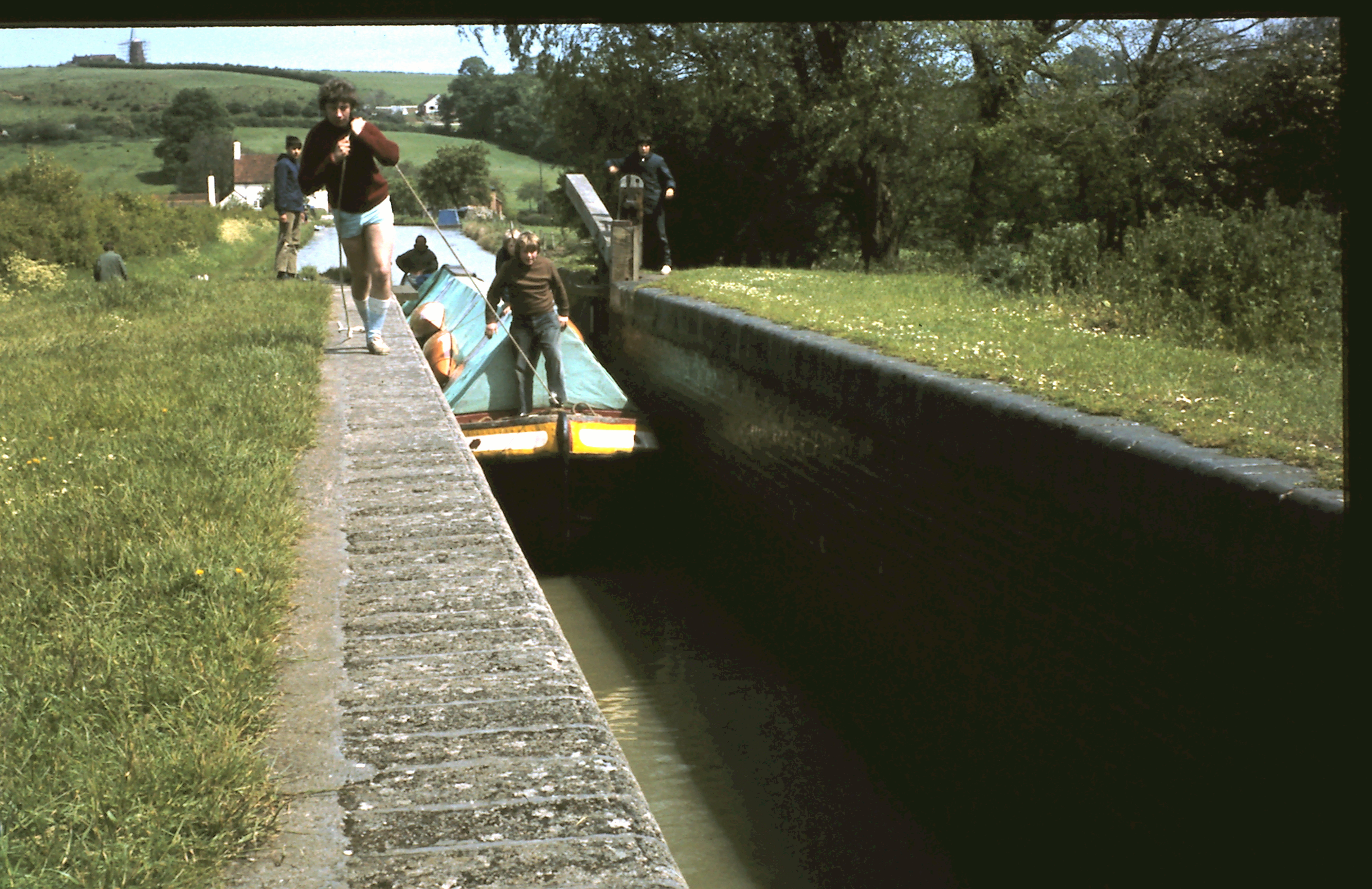 1972 Scout Grand Union Canal Trip Camp
