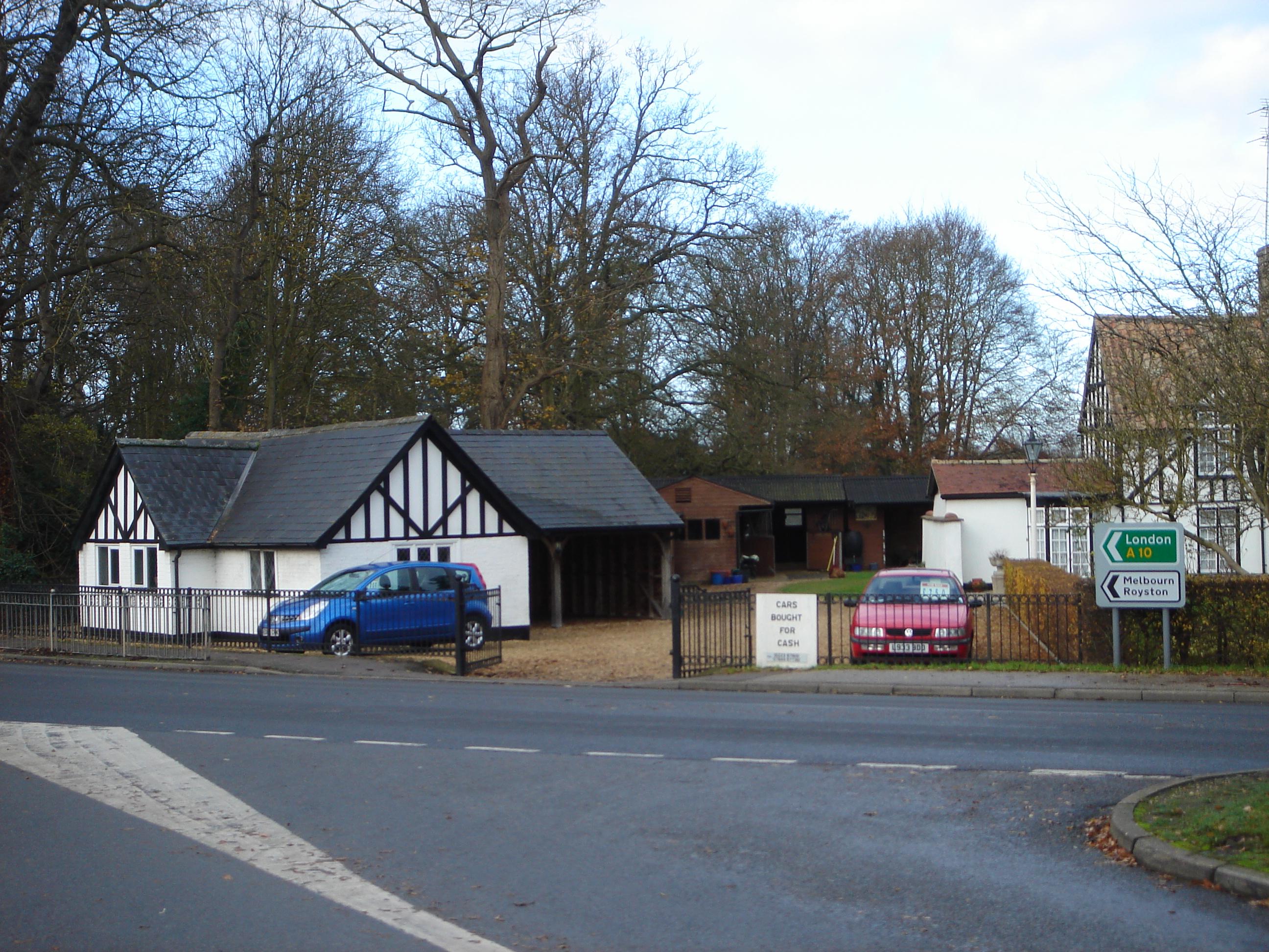 Car Dealership in renovated old smithy