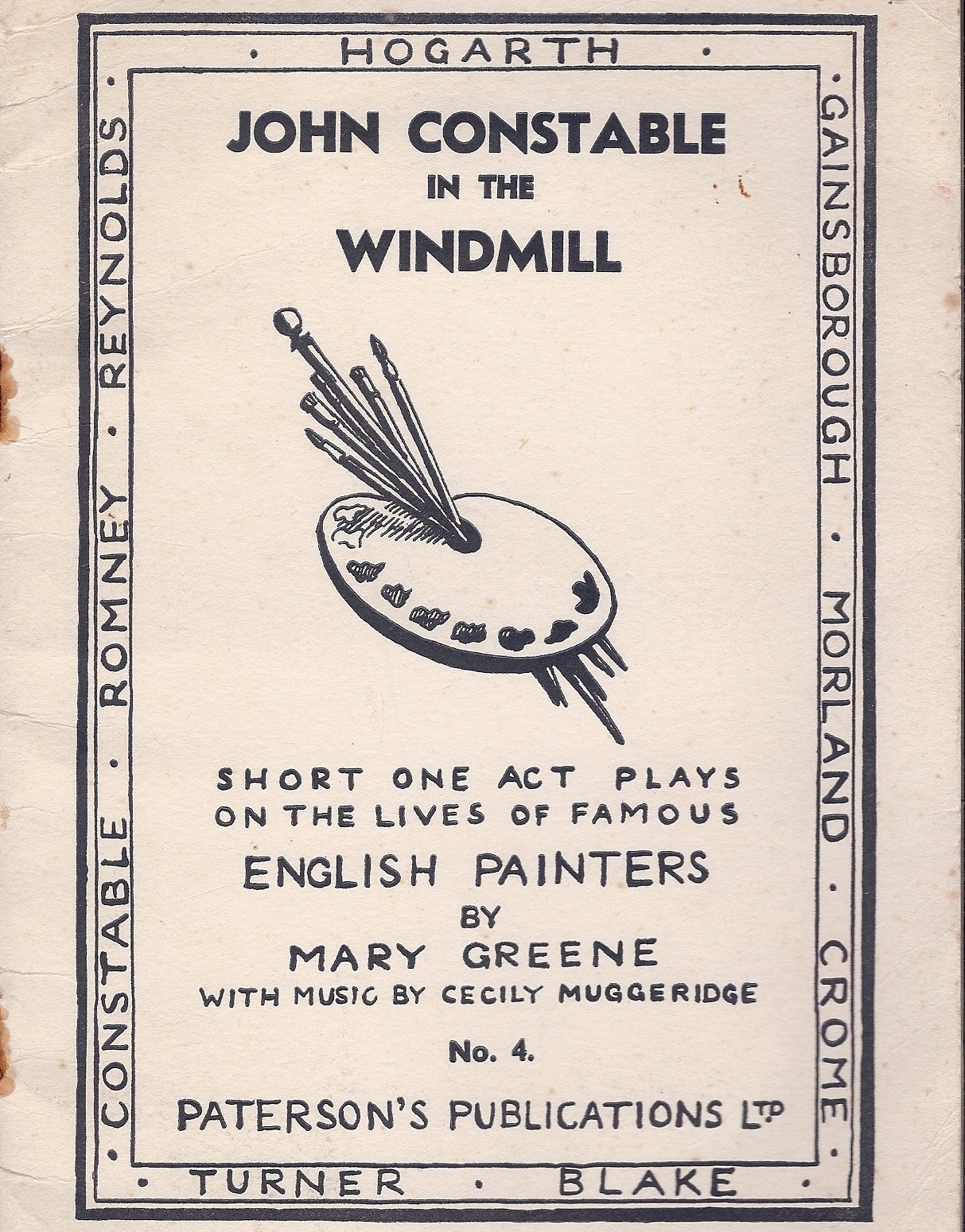 Play written by Mary Greene in 1920s