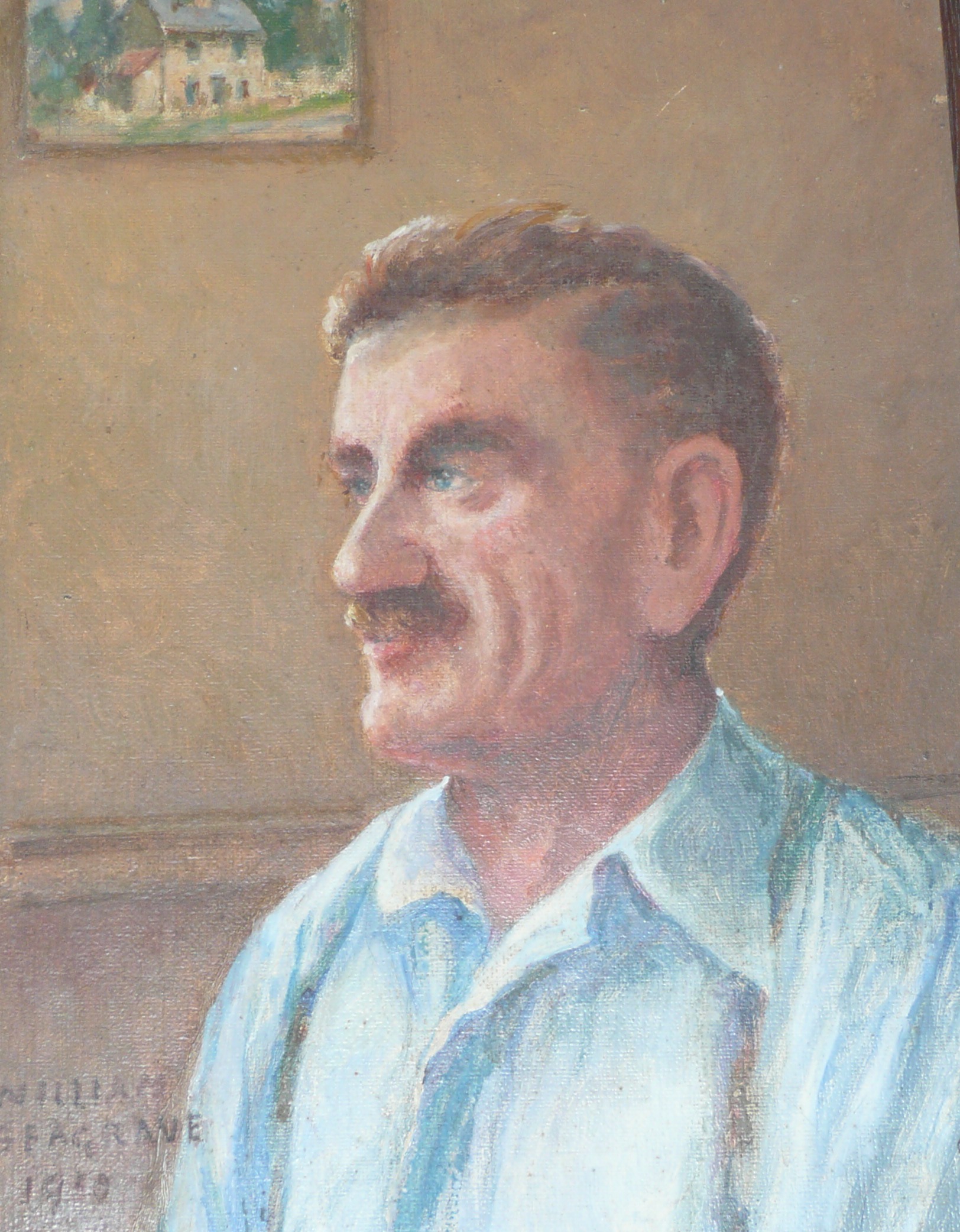 William Seagrave- haulier- painted by Mary Greene