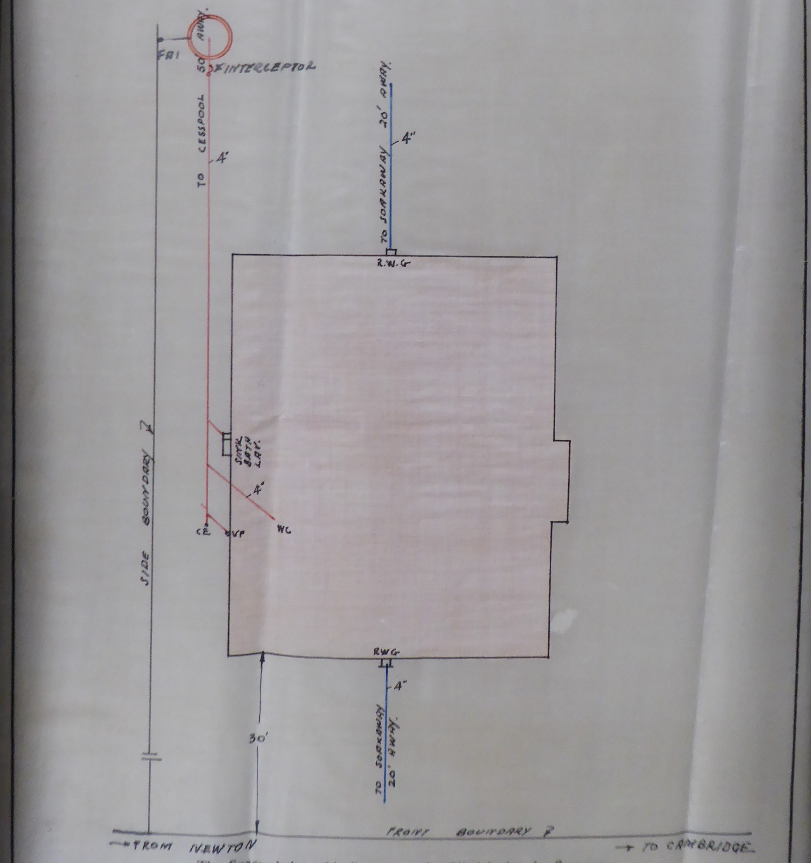 Plans for bungalow no 60 London Rd 1933