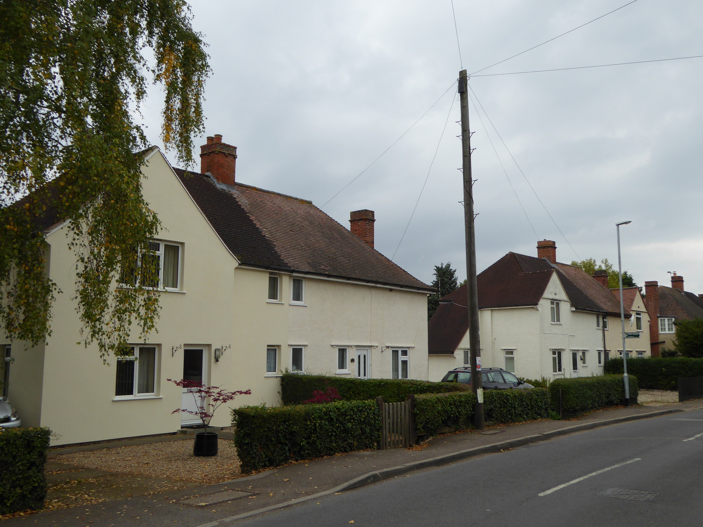 1919 Addison Council houses in Church Street Oct 2015