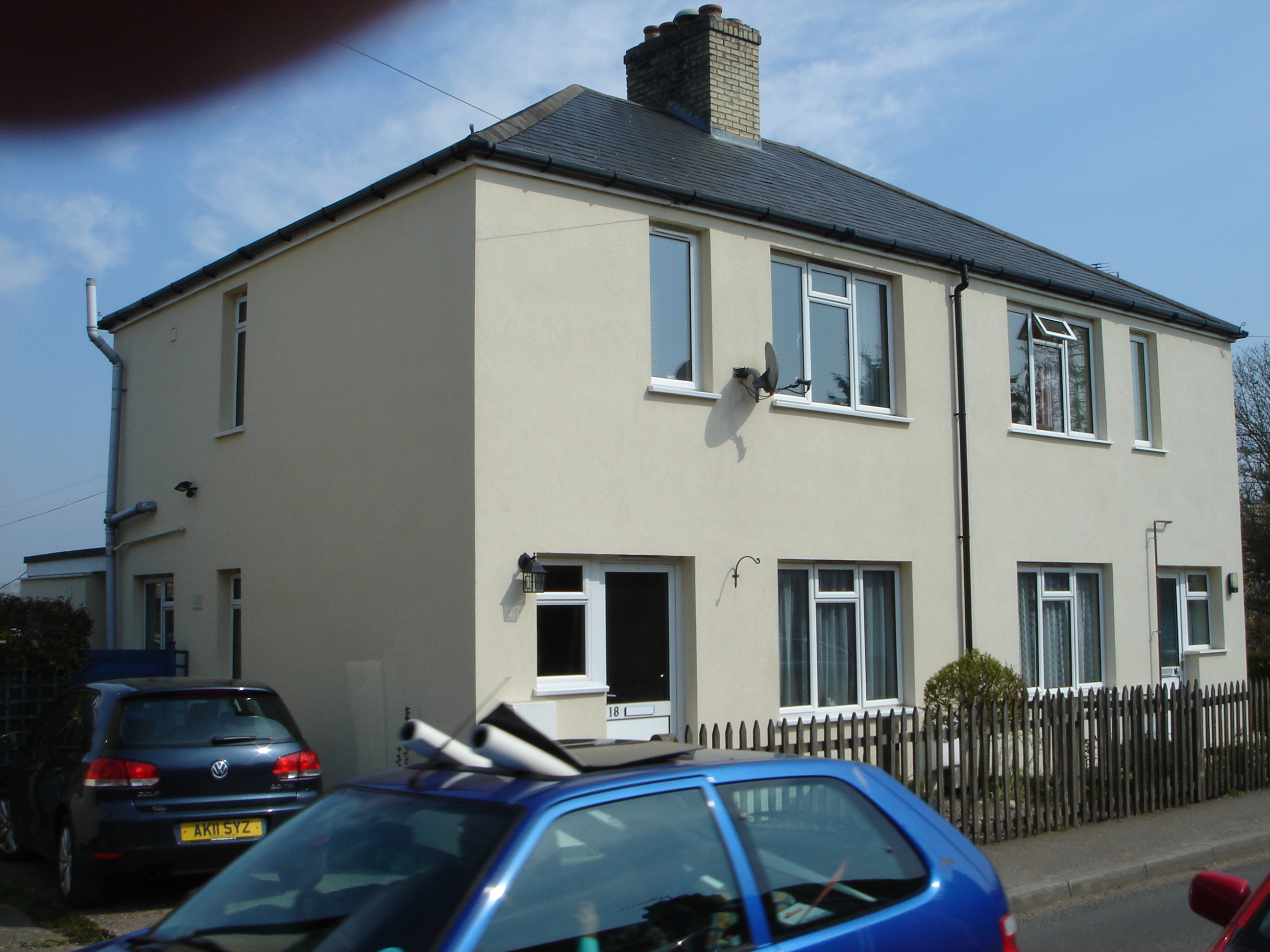 Council houses - 16 &18 Church St built around 1924