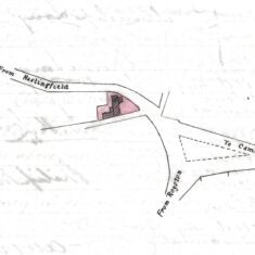 MCS001.01 Map attached to 1893 conveyance of bakery (Phillippo) MCS001.01 Map attached to 1893 conveyance of bakery (Phillippo) | (Phillippo)
