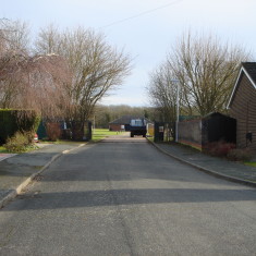 PTL047+.03 Recreation Ground entrance 2014 (Griffin) Recreation Ground entrance off The Limes . 2014 | (Griffin)