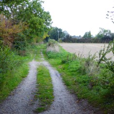 Oct 2015. Donkey Lane towards Hauxton | (Roadley)