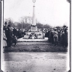 War memorial possibly unveiling | (Deacon)