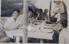 Eaton Socon Scout Summer camp Aug 1938 D Pugsley, B Haylock, F Rayner, K Barker, R S Sturdy, M Barker, R Carter