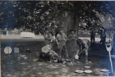 Hinxton Scouts Camp 1934 Beavers kitchen