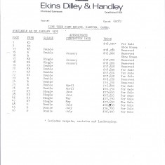 The Limes price list 1974 (Moran) The Limes price list 1974 | (Moran)
