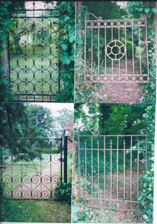 PRR Harston House gates made by Harry Lawrance (Deacon) Harston House gates made by Harry Lawrance | (Deacon)