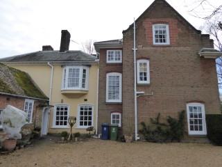PRR Jan 2015. Old back of Harston H to left , new 1912 Greene addition to right R Jan 2015. Old back of Harston H to left , new 1912 Greene addition to right | (Roadley)