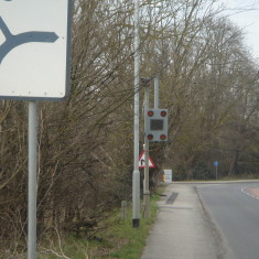 PZZF26.01 Speed Sensor Royston Rd south of Sargentia entrance A10 west 2016 Speed Sensor Royston Rd south of Sargentia entrance A10 west 2016 | (Griffin)