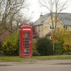 PZZT02.01 Telephone Box No 45 London Road 2014 (Griffin) Photo 4. Type K6 Box in front of No 45 London Road 2014 | (Griffin)