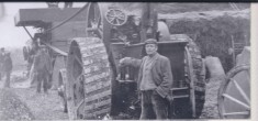 1860s threshing machine equipment owned by tom & Fred Newling