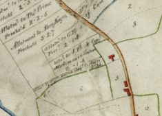 Hayes land Button End at Inclosure 1799