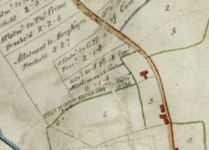 Hayes land Button End at Inclosure 1799