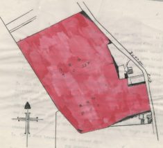 20 acres Hays Button End land sold in 1933 to Wisbeys of Haslingfield.