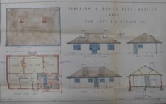 1933 plans for bungalow No 58 London Rd