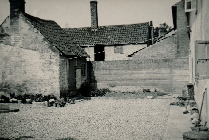 Back of Lamorna (Fountain cottage) c 1951