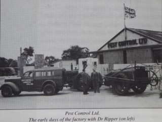 Dr Ripper at Pest Control Hauxton | (Bk: Hauxton in Times Past)