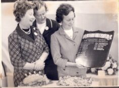 WI Produce Guild Shield won Nov 1969 Jean Rowell, Jean Hearn, Peggy Attwood