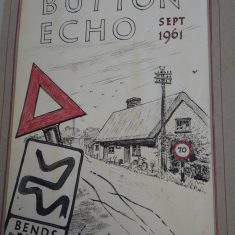 Sketch of the two original cottages in Sep 1961; now Hope Cottage | (Sellen)