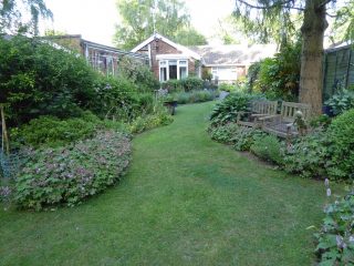 PBE00N.02 Kenrerl looking east in back garden towards house june 2018 (Roadley)R Kenrerl looking east in back garden towards house 2018 | (Roadley)