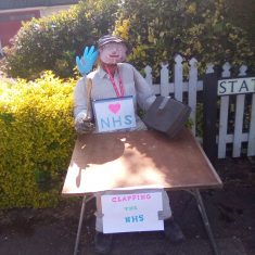 PZZECov.18 Bert 'clapping the NHS' April 2020 (Marriottt) Bert 'clapping the NHS' April 2020 | (Marriott)