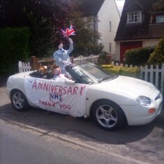 PZZECov.34 Anniversary Drive for NHS 5 Jul 2020 (G Marriott) Anniversary Drive for NHS 5 Jul 2020 | (Marriott)