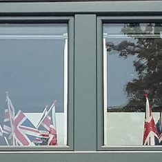 VE day support in London Rd | (Linda Churchman)