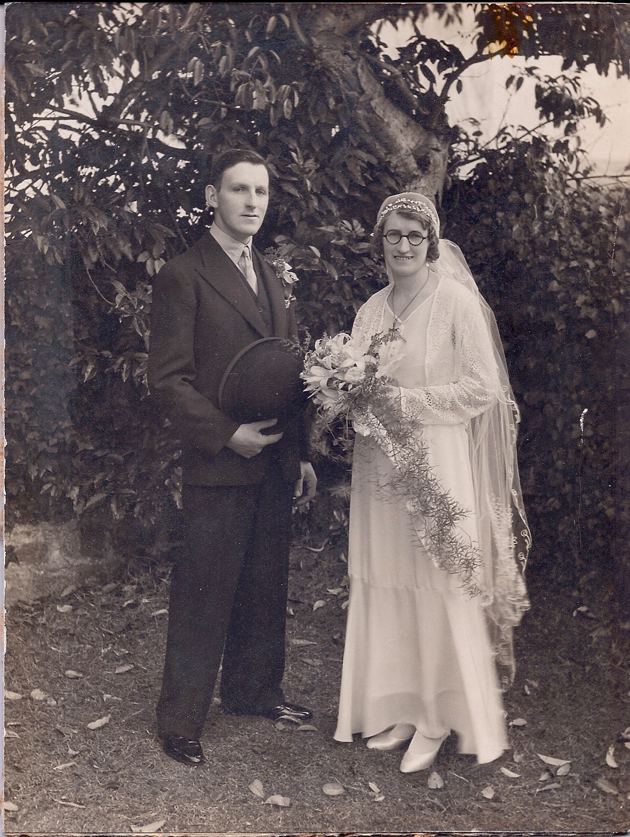 Eliot Chapman & Rosa Pugsley married 1934 Chivnor, N Devon