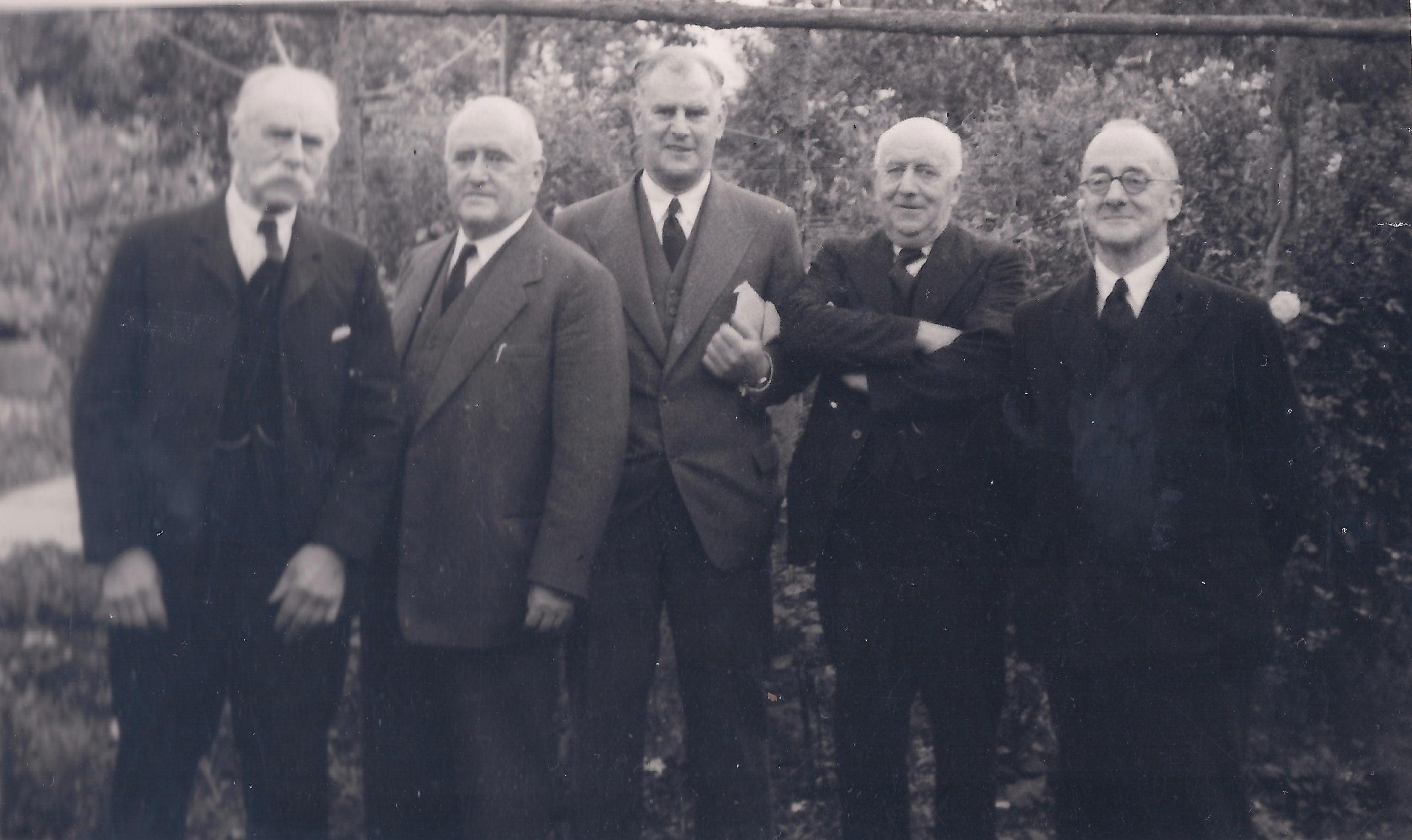Lawrance brothers: Vic, Frank, Oswald, Harry & Arthur