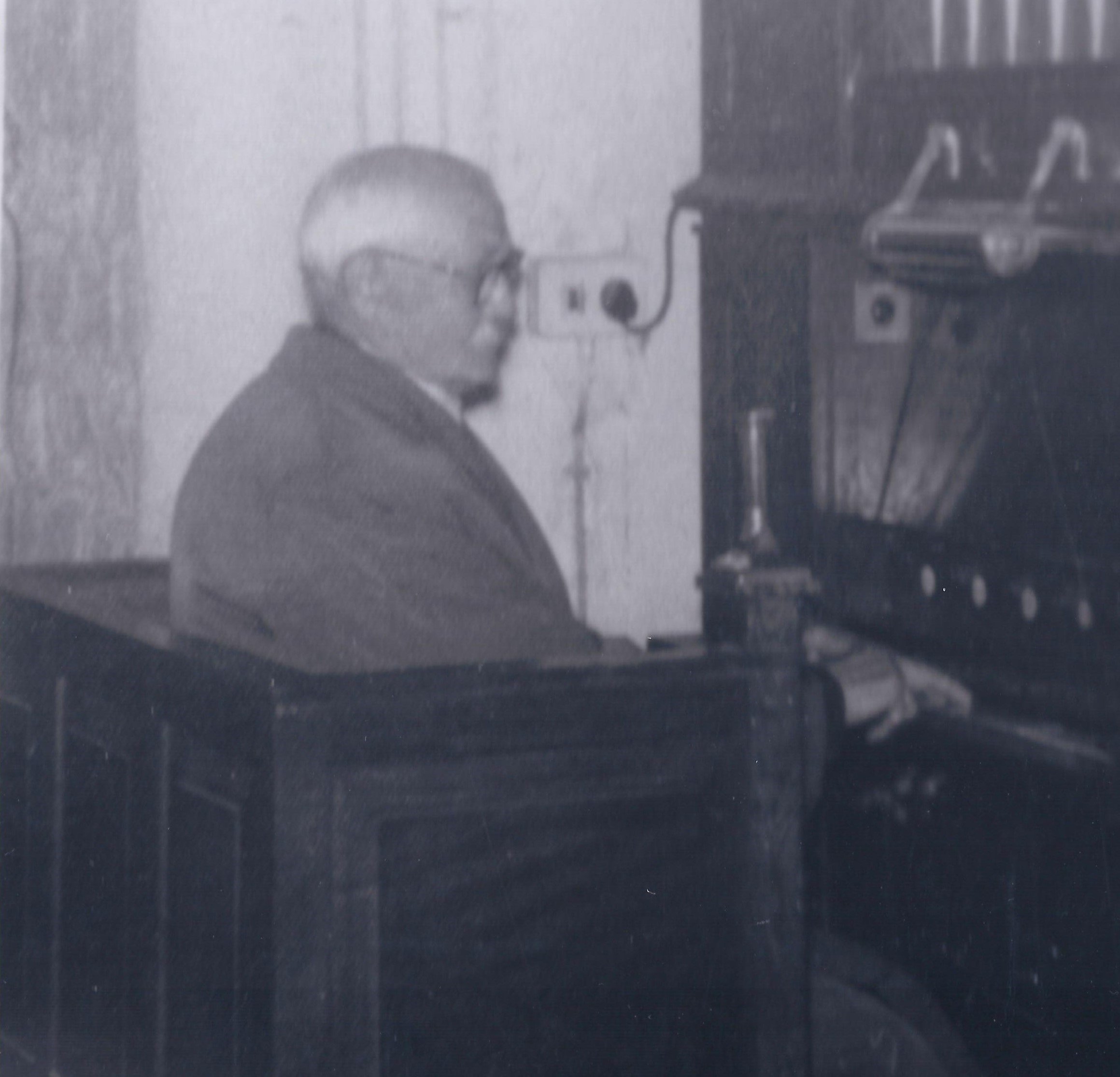 Christopher Raynor resident organist in early- mid 1900s