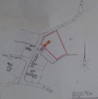 MBE012.02 Plans for 2 pairs of houses Button End for CRDC 1936 (CRO) 1936 CRDC Plans for 2 pairs of houses Button End | (CRO)
