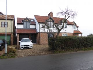 Nos 1- 2 Beech Farm Cottages with extensions above garages 2018 | (Roadley)