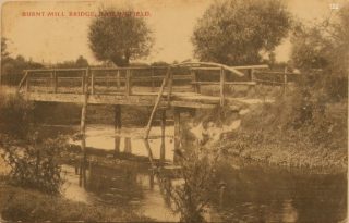 PZZB02.04 Burnt Mill bridge (Haslingfield Village Society) |  (Haslingfield Village History Group)