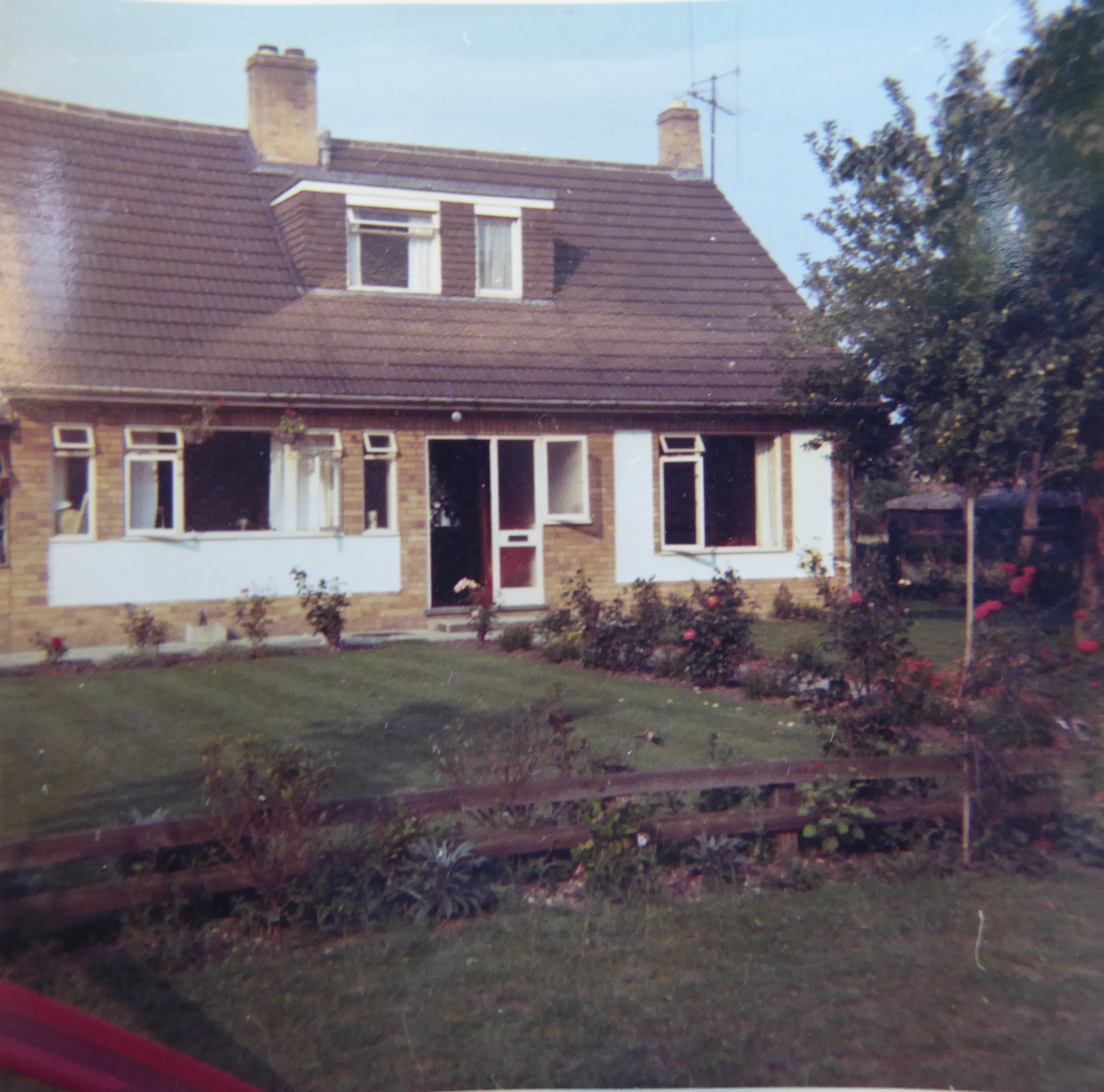 Dora Radford's bungalow built on Manor Farm
