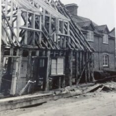 1968 commencement of hope Cottage renovations by Peggy Johnson | (W Johnson)