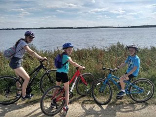 PZZECov.123 cycling (James Warren) A5 printed Warren family bike rides | (J Warren)