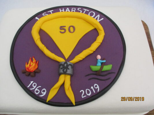 Badge design for 50th Anniversary Camp