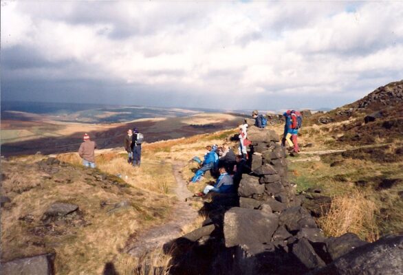 Scouts 4-5 Nov 1989 trip to Edale