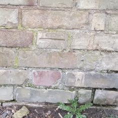 PSF0ZA.05b BM Moor Farm Aug 2023 1 (Roadley) Bench mark on Moor Farm barn | (Roadley)
