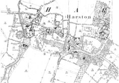 1885 Map of historic village core