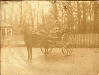 PZZP.Rod.09 Harston. James Rodwell with his pony & trap 09 James Rodwell with his pony & trap, Harston | (W Rodwell)