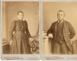 PZZPRod.01 James & Susan Rodwell, Harston, c.1870 1 James & Susan Rodwell, Harston, c.1870 | (W Rodwell)