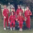 No 4 Harston School badminton team 1985