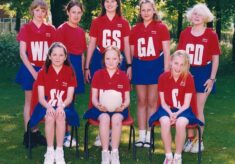 School team No 6  Netball