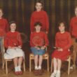 School team No 10: Badminton  1985?