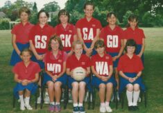 School Team 14: Netball  c1989